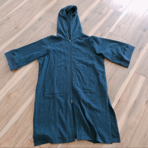 BNWT Hailee C navy jacket w/ zipper SZ L - Picture 1 of 4